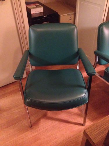 2 Green Office Chairs