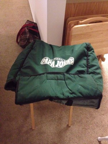 Papa Johns Insulated Pizza Bag (Green) - Used