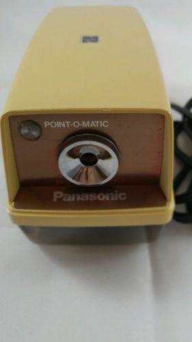 Vintage Panasonic Point-O-Matic Model KP-33A Japan Electric Pencil Sharpener
