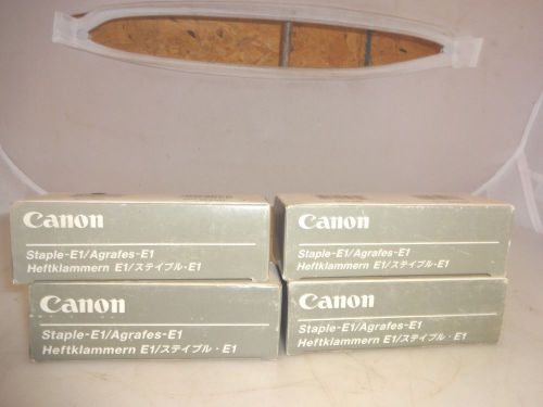 Lot Of 4 New Canon E1 Staple Cartridges F23-5705-000