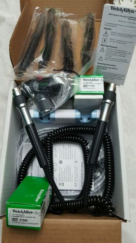 NEW Welch Allyn 77710 Wall Transformer with Otoscope &amp; Ophthalmoscope