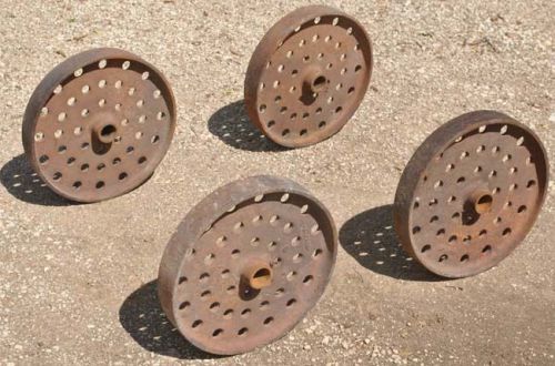 John deere tall cast iron wheels hit &amp; miss gas engine maytag industrial cart for sale