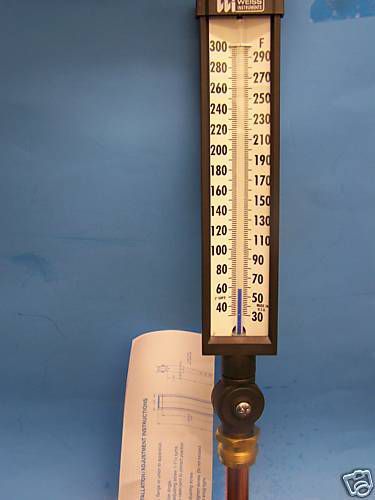 Weiss Thermometer 30-300 Degrees