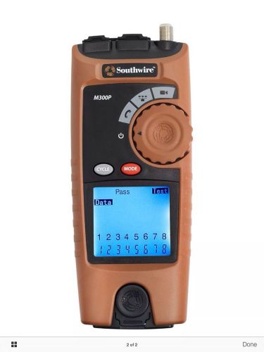 Southwire Professional VDV Cable Mapper LCD Screen Digital DataComm Tester Tool