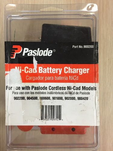 PASLODE Battery Charger 900200 For Cordless Ni-cad Models