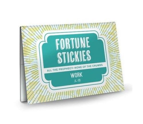 Knock Knock Work Fortune Stickies Sticky Notes luck - creative stationery gift