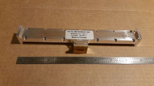 Filtel Microwave DPX23G-13-1 Waveguide Diplexer WR-42 22700MHz 21500MHz K-Band