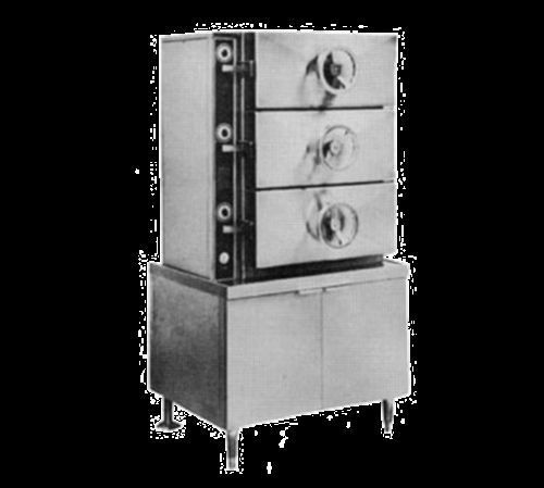 Southbend GC-3S Steamer Gas pressure-type (3) compartments 36&#034; cabinet base