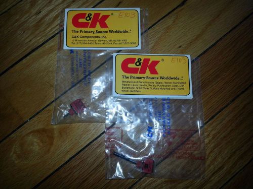 C&amp;K ET03 Toggle Switch (Lot of 2) Switches New Component LAST ONES!!!