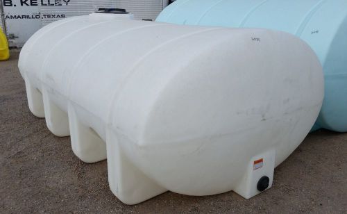 1635 gallon poly plastic water  elliptical leg tank norwesco for sale