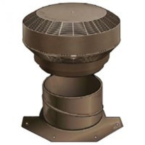 Vntlr Rf 117Sq-In Polyp Brn Canplas Inc Roof Ventilators 6000BR Brown