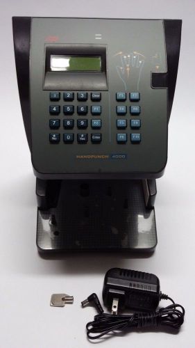 Recognition Systems HP-4000A HandPunch Biometric Hand Reader Ethernet Time Clock