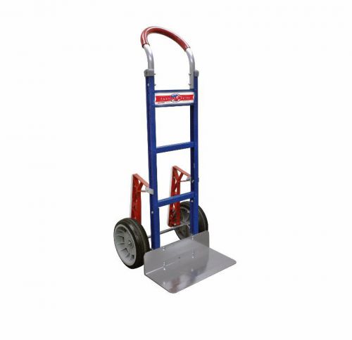 American pride modular aluminum hand truck made in the usa - blue frame for sale