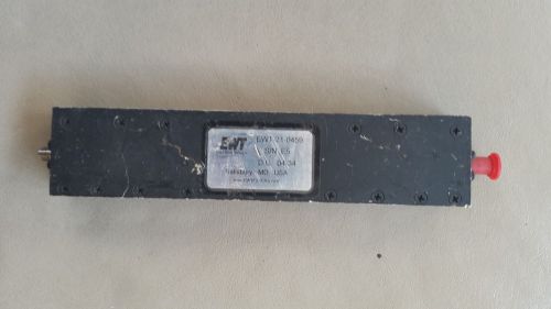 RF Microwave EWT 21-0459   Band Pass Filter