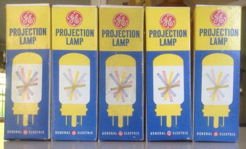 5 GE CBJ Projection Projector Lamp Bulb 115-125V 75W