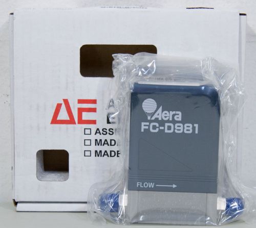 New advanced energy/aera fc-d981sb h2 mass flow controller mfc asm 54-123806a38 for sale
