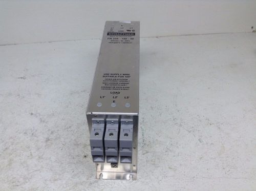Schaffner FN 258-180-40 RFI Power Line Filter 180 Amp FN258-180-40 FN25818040