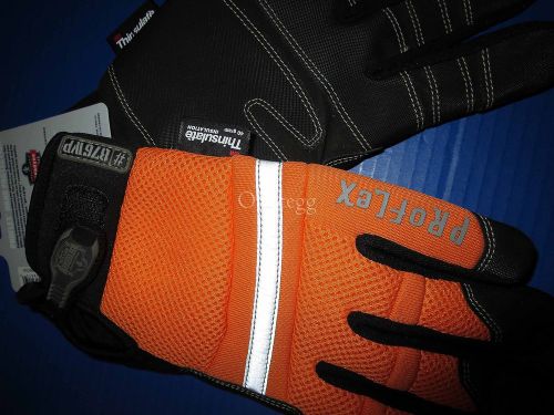 Ergodyne ProFlex 876 Hi-Vis Thermal Waterproof Gloves -X-LARGE