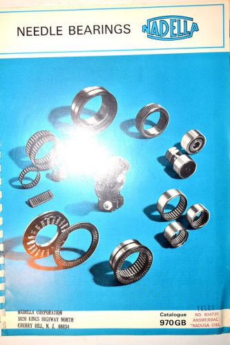 Nadella london needle bearings catalog 970gb rr730 bushing bearing pillow roller for sale