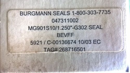 Burgmann Seals MG901S10/1.250&#034;-G302 Seal
