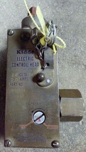 Kidde fire system control