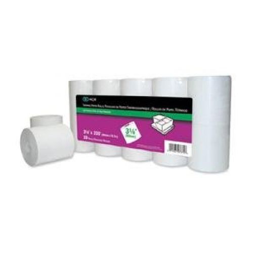 Ncr 997375 ncr point-of-sale thermal paper rolls, 3 1/8&#034; x 230&#039;, 10 rolls for sale