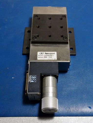 Newport UZM80MS.1 ESP Encoder Vertical Stage .1 Micron Resolution