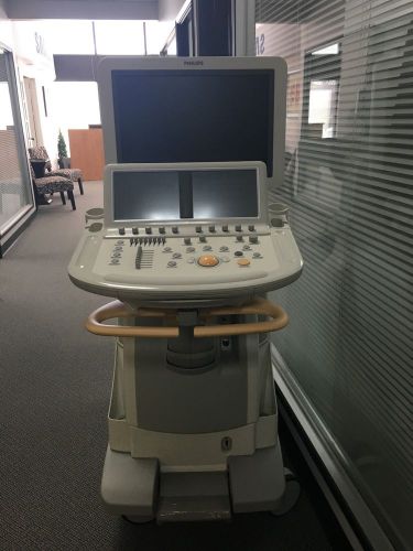 Philips iE33 Ultrasound with S5-1 Transducer &amp; ECG Cables