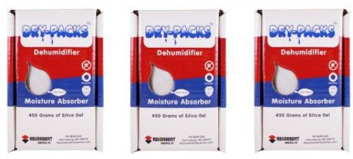 Dry-Packs 450gm Dehumidifying Box, Pack Of 3