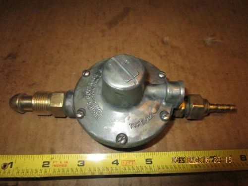Vintage fisher governor co. type 912 gas flow control valve with fittings for sale