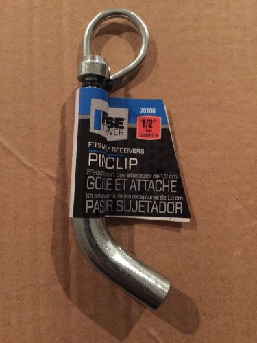 Lot of 6 reese towpower 1/2&#034; hitch pin and clip 70106 brand new for sale