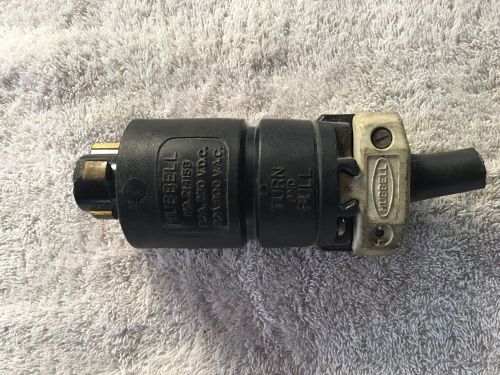 Hubbell lock plug 21415B used