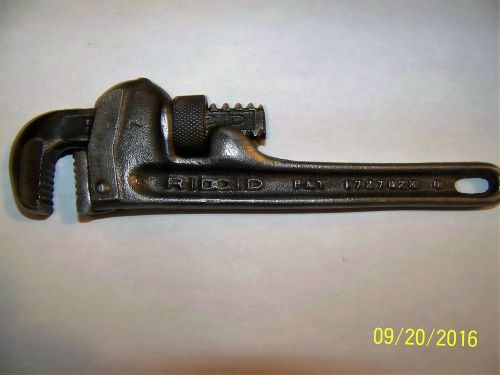 Ridgid 6&#034; pipe wrench #7   Ridge Tool Co. Elyria,Oh USA