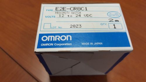 NEW IN BOX Omron 12-24 VDC Proximity Switch E2E-CR8C1