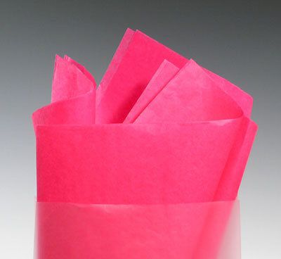 20&#034; x 30&#034; 10 lb. Gift Grade Tissue Paper Sheets - Cerise (480 Sheets)