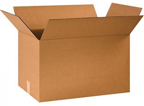 BOX USA B241414 Corrugated Boxes, 24 X 14 X 14 , Kraft (Pack Of 15)