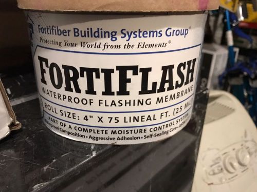 Fortiflash Waterproof Flashing Membrane Roll 4&#034;x75