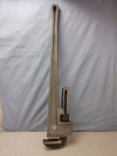 L@@k ridgid pipe wrench 36&#034; the ridge tool company ohio usa for sale