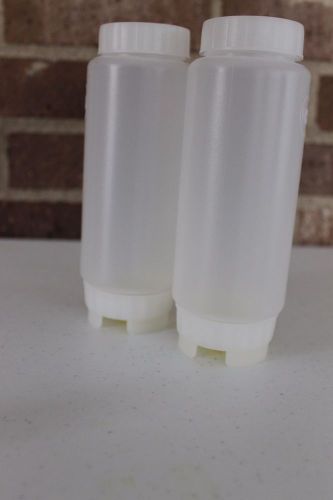 2 x 16 oz capacity fifo inverted squeeze bottles nsf certiefied for sale