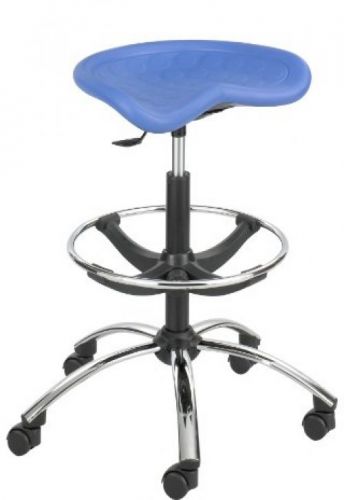 Safco products 6660bu sitstar stool chrome base for use with sitstar back (sold for sale