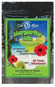 Skinny cal-o-rita (tm) zero calorie all natural margarita cocktail mixer, 8 srv for sale