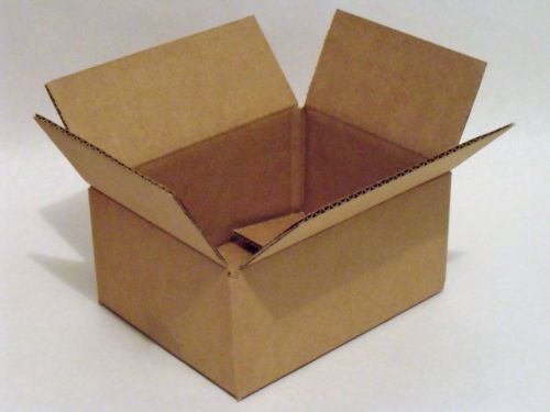Pack of 6 Heavyweight CORRUGATED BOXES - 8&#034; X 6&#034; X 4&#034;