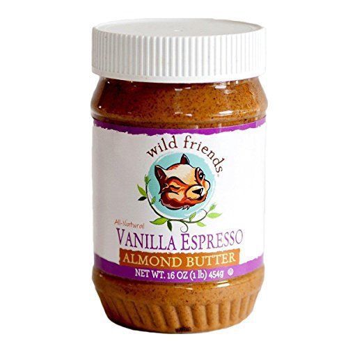 Wild Friends Vanilla Espresso Almond Butter, 16 Ounce -- 6 per case.