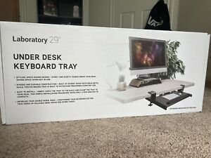Keyboard Under Desk Tray , Clamp on Adjustable - BRAND NEW