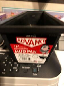 Advance 14&#034; Mud Pan with Contoured Bottom - FAST SHIPPING  (Ships from U.S.A.)  