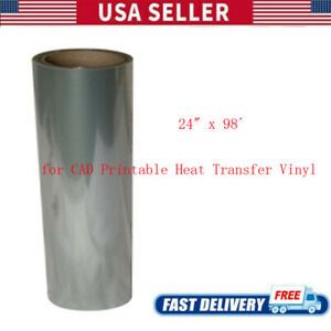 US Stock-24&#034; x 98 Roll Application Tape for CAD Printable Heat Transfer Vinyl