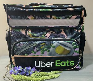 Uber Eats Delivery Limited Edition Insulated Backpack Artist Series Bag Divider