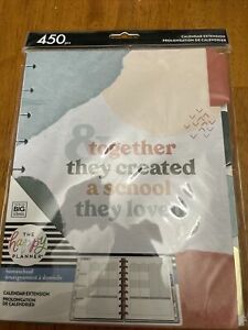 The Happy Planner Homeschool Calendar Extension Brand New Never Used!