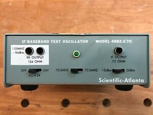 IF/Baseband Test Oscillator SA Model 4682-2 (70) with case