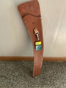 Weaver Arborist Brown Leather Curved Saw Scabbard 27&#034;